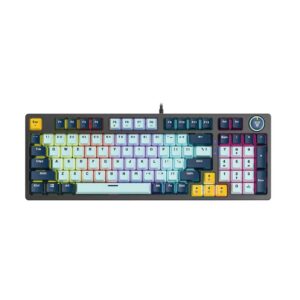 Teclado Fantech MK980V2 ATOM96 Mizu Edition Skyblue Sw Red
