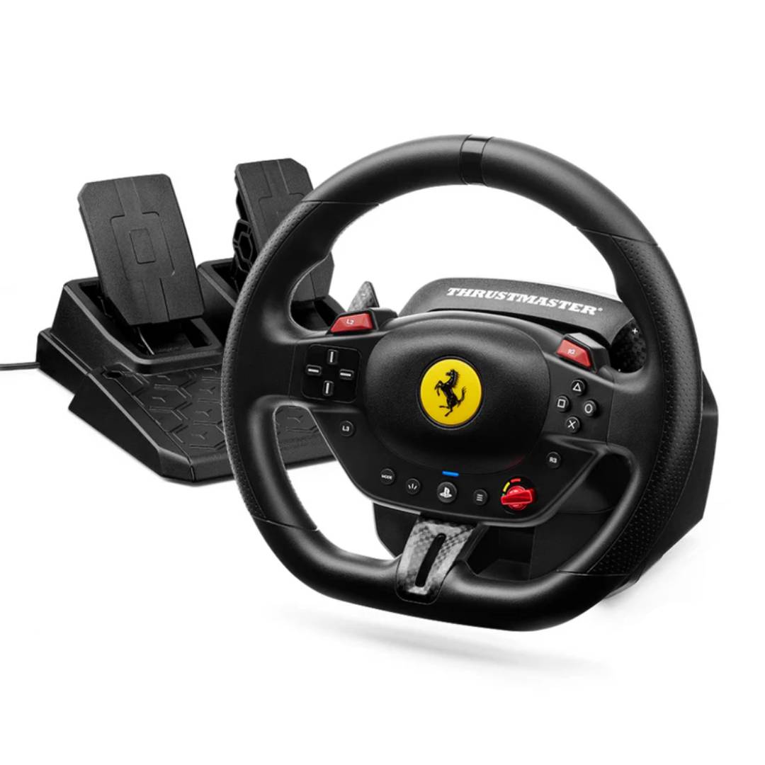 (PREVENTA) Volante y Pedales Thrustmaster T98 FERRARI 296 GTB para PS5
