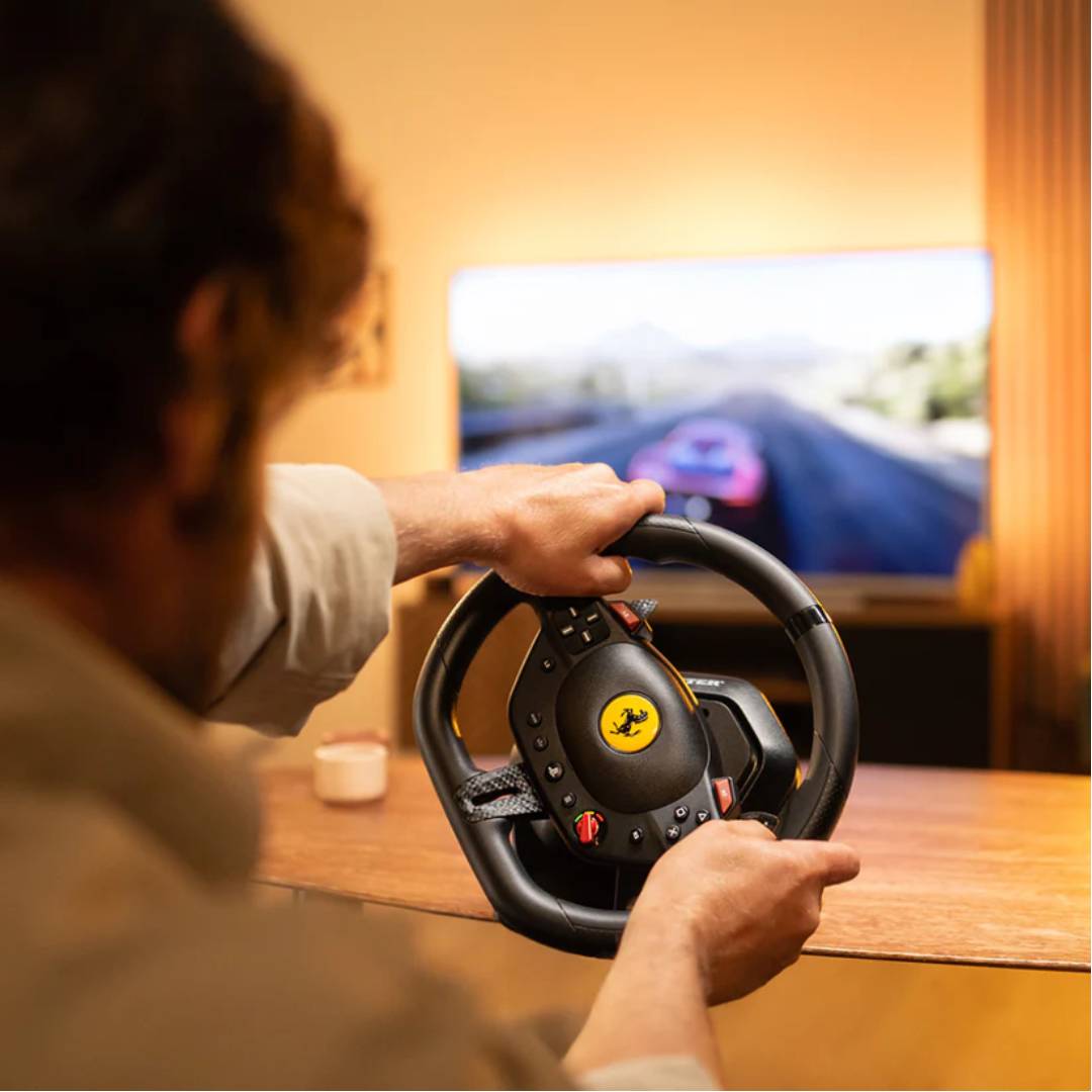 (PREVENTA) Volante y Pedales Thrustmaster T98 FERRARI 296 GTB para PS5