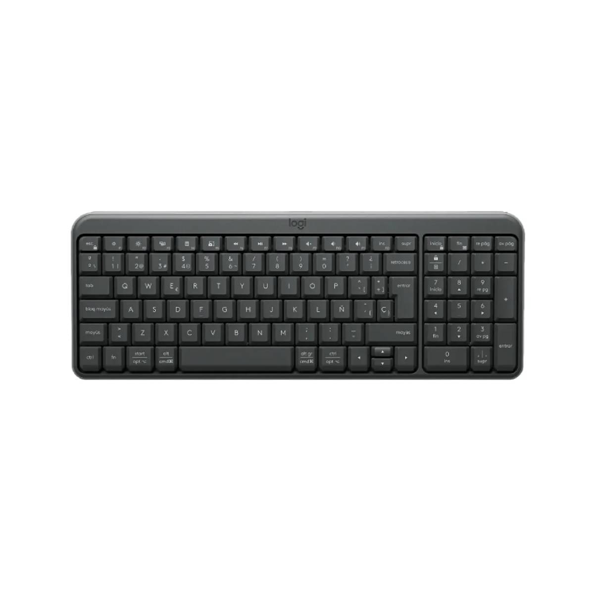 Teclado Inalambrico Logitech K250 Bluetooth Grafito