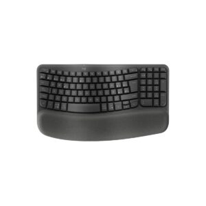 Teclado Ergonomico Inalambrico Wave Keys Business Grafito