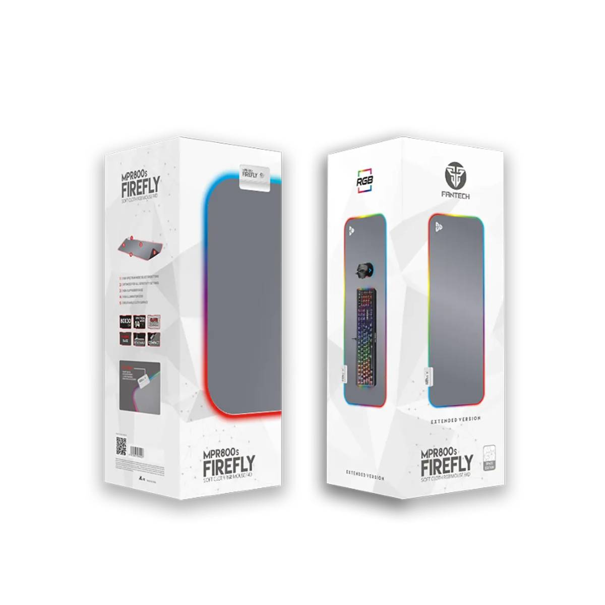 Mousepad Gamer Fantech MPR800s Firefly RGB Space Edition