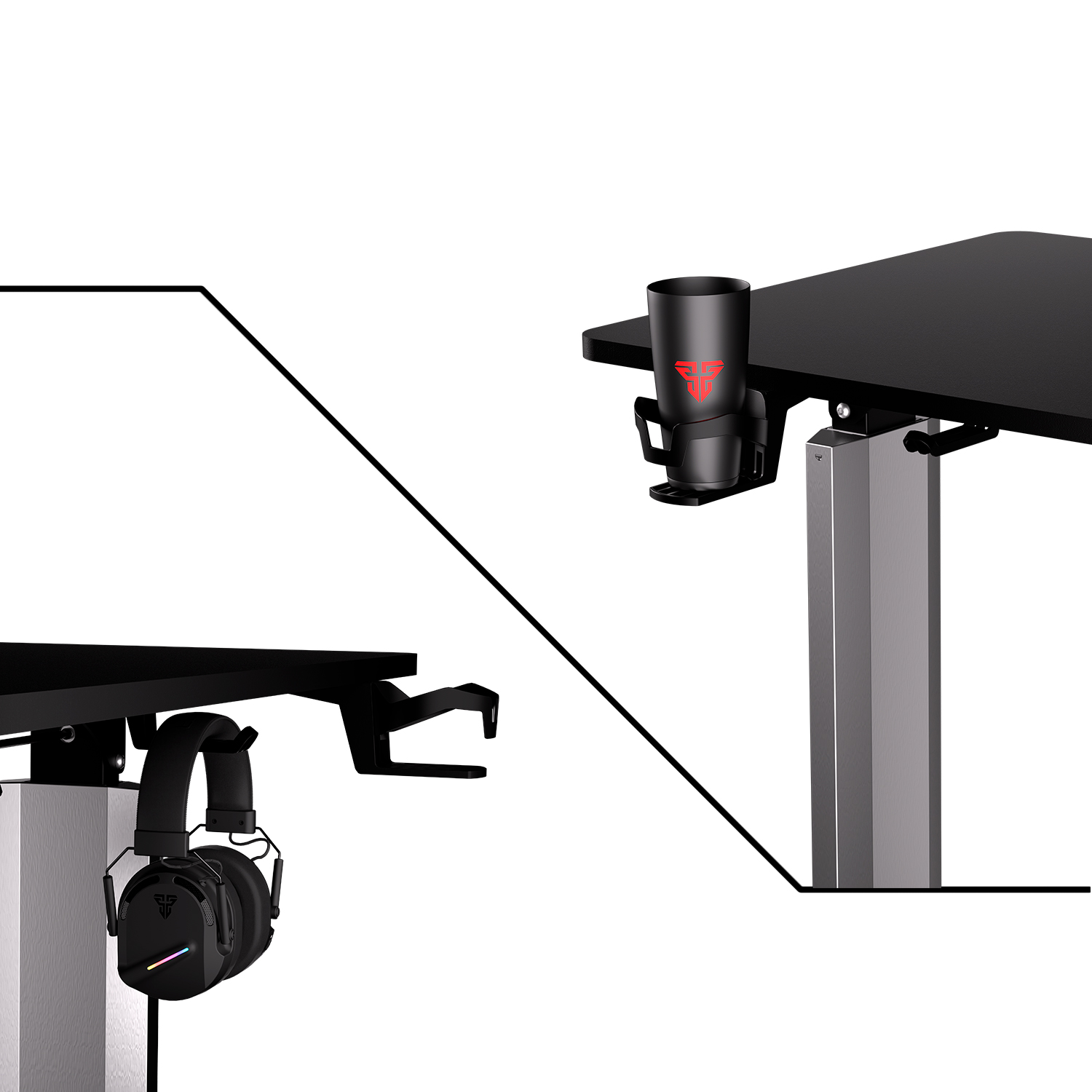 Escritorio Mecanico Fantech WorkStation WS414 Negro