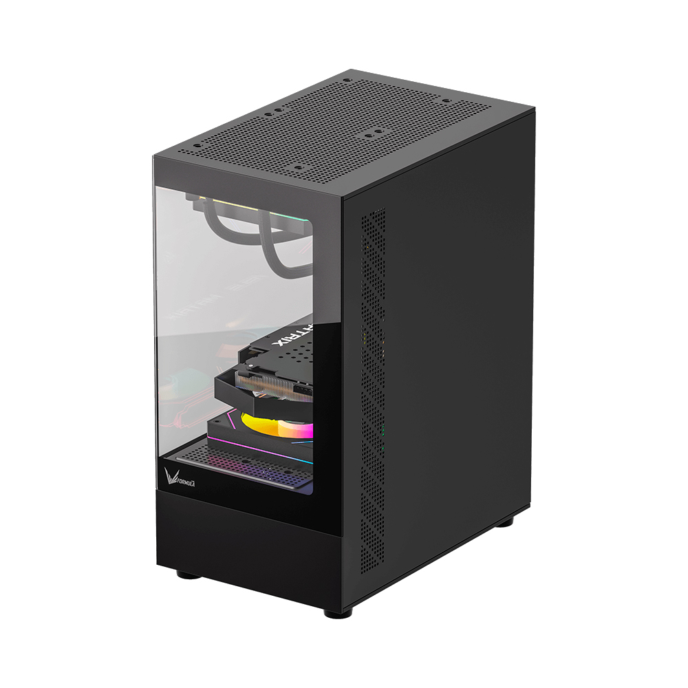 Gabinete Formula Crystal Z1CM PLUS Black AR