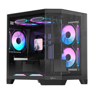 Gabinete Formula Crystal Z6M FLOE Black