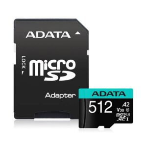 Tarjeta MicroSDXC ADATA Premier Pro UHS-I U3 512 GB