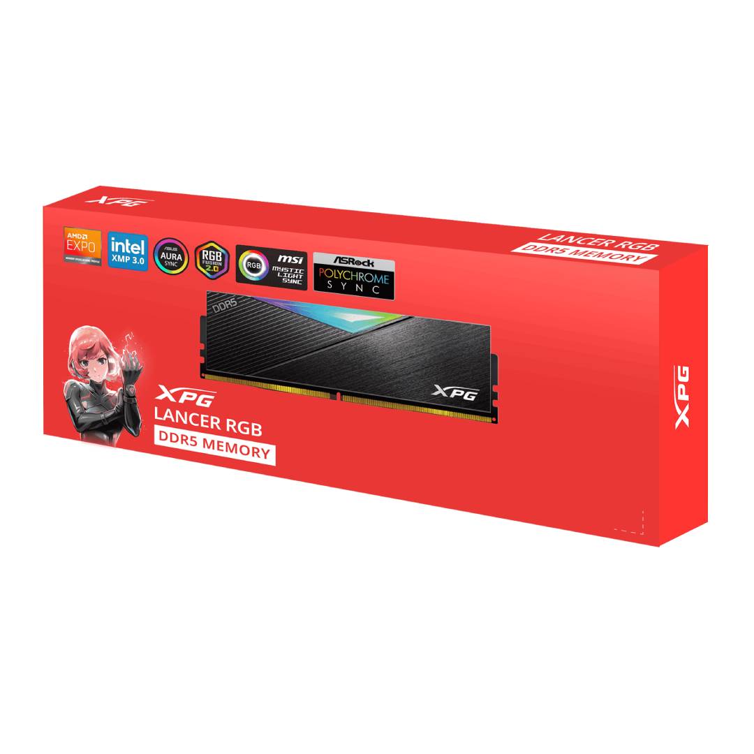 A-DATA XPG Lancer RGB AX5U6400C3216G-CLARBK (1 x 16 GB | DIMM DDR5