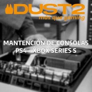 Servicios Tienda Dust2: Mantención de Consolas (PS4, Xbox Series S)