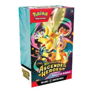 (PREVENTA) Pokemon: Mega Evolution, Ascended Heroes Booster Bundle ING
