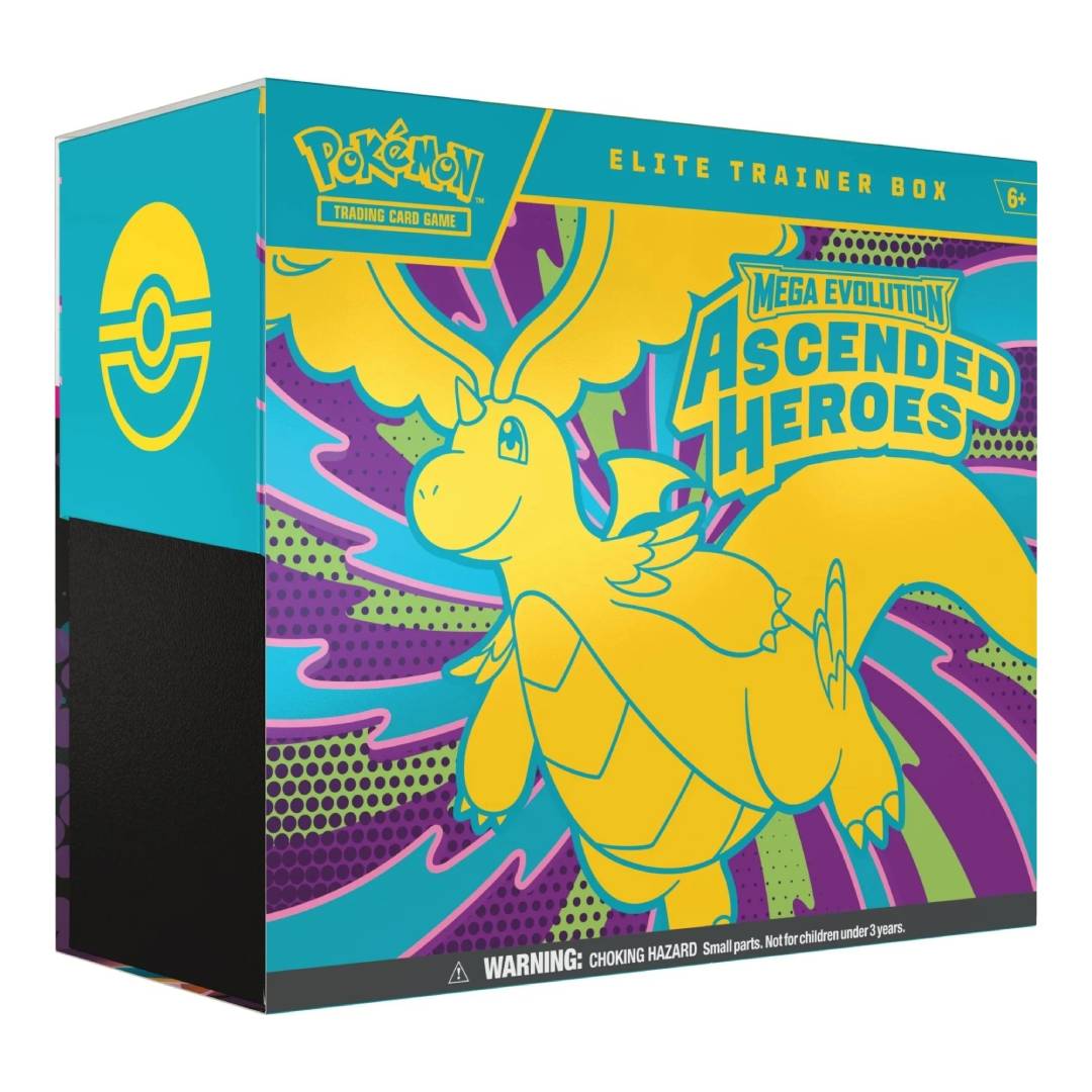 (PREVENTA) Pokemon TCG: Ascended Heroes Elite Trainer Box Ingles
