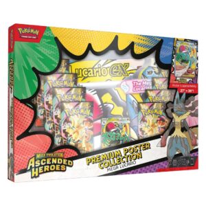 (PREVENTA) Pokemon TCG: Premium Poster Collection Mega Lucario Ingles