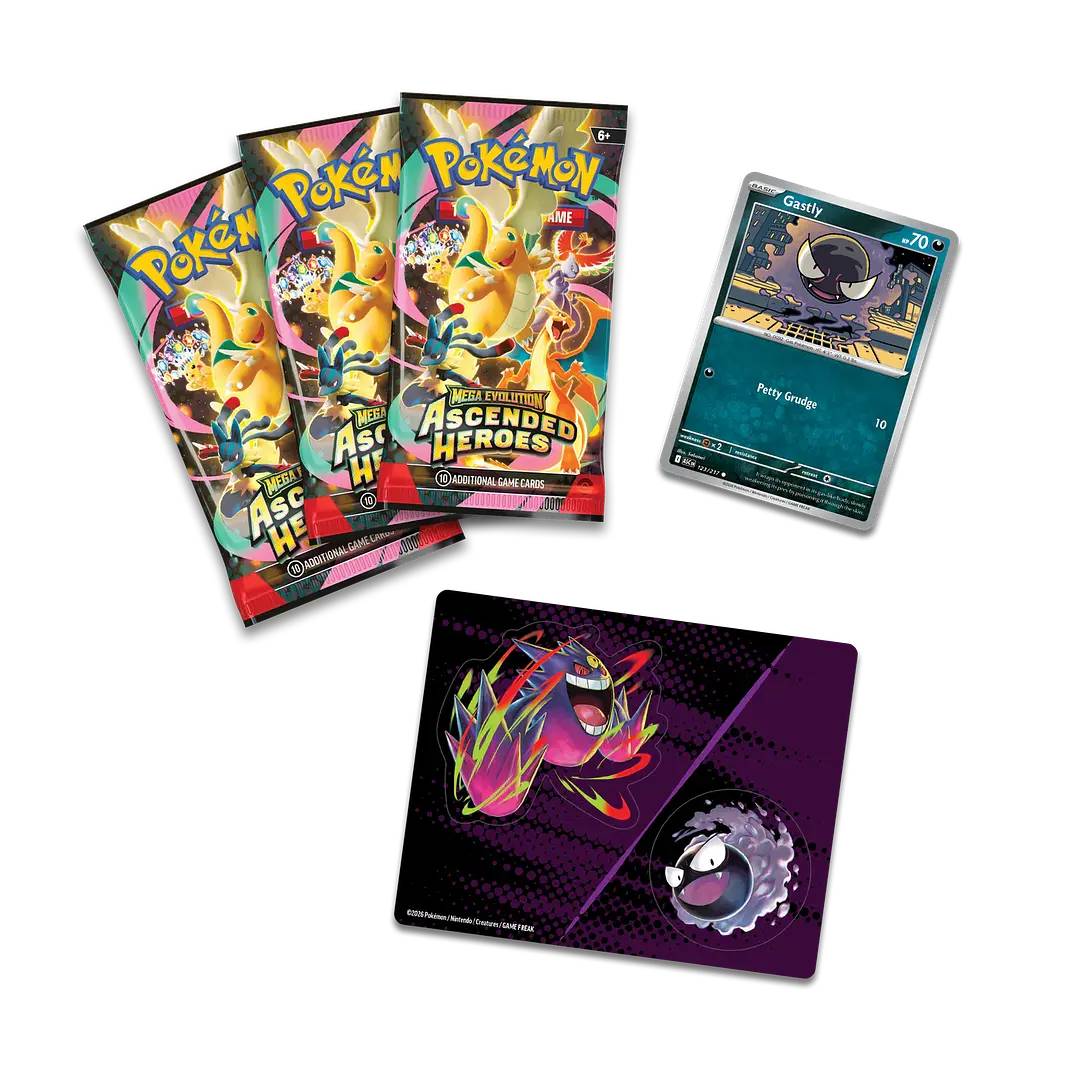 (PREVENTA) Pokemon: Ascended Heroes, Tech Sticker Collection Ingles X1