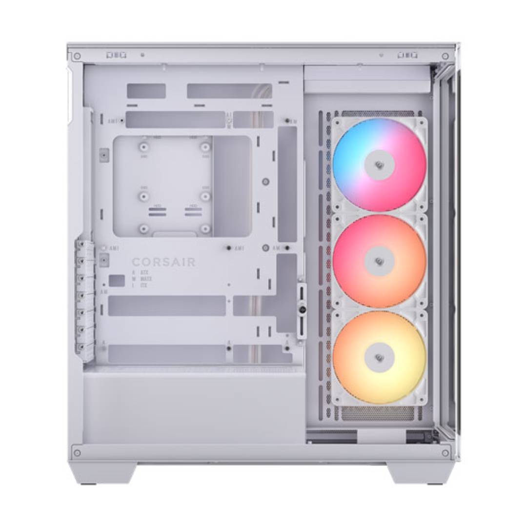 Gabinete Corsair 3500X RS-R ARGB, E-ATX Blanco