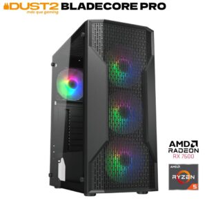 PC Gamer BladeCore Pro / Ryzen 5 7600 / RX7600 8GB OC / 16GB RAM / 1TB M.2