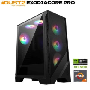 PC Gamer ExodiaCore Pro / Ryzen 7 9700X / RTX 5070 12G / 32GB RAM / 1TB M.2