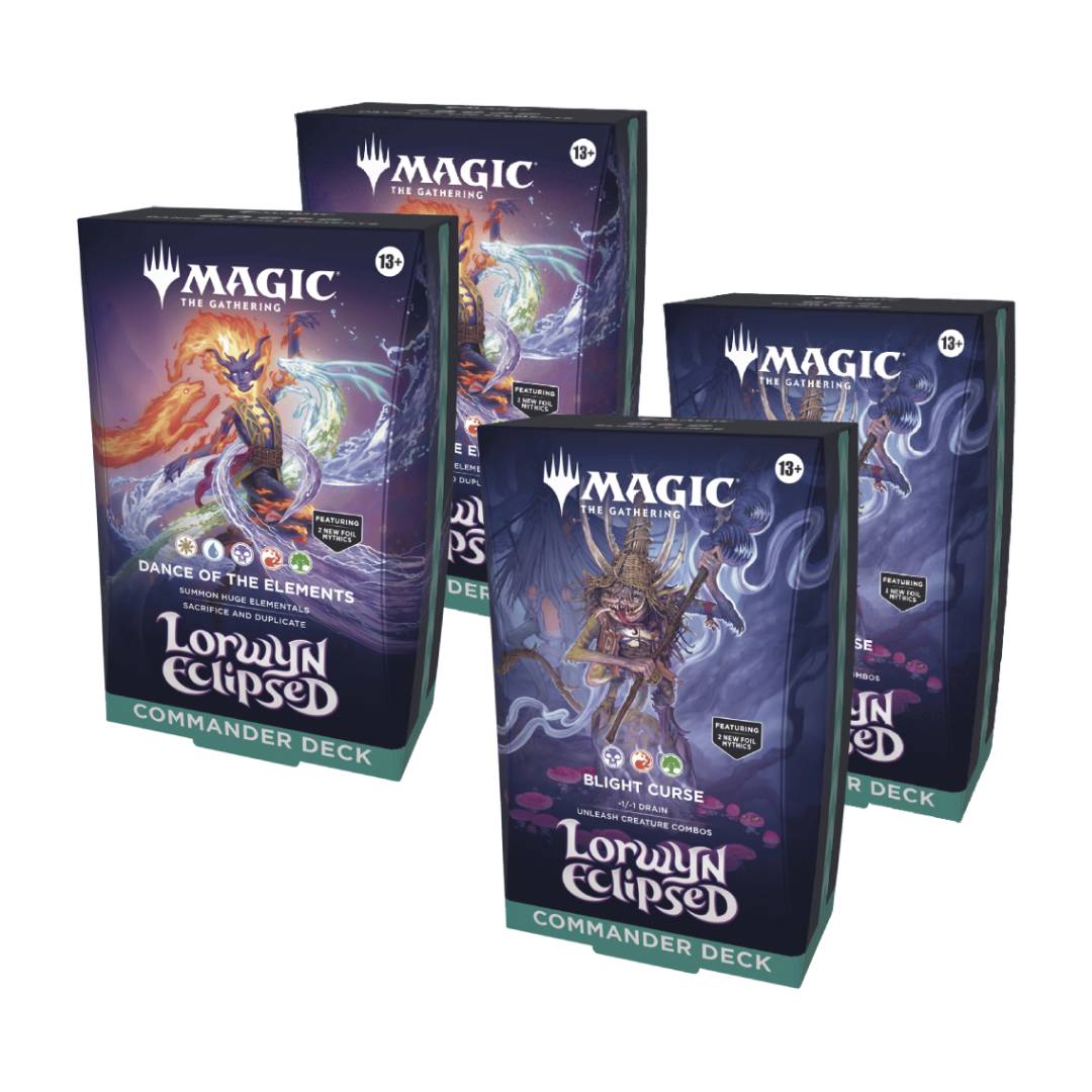 MTG: Lorwyn Eclipsed – Commander Deck X4 Deck Español