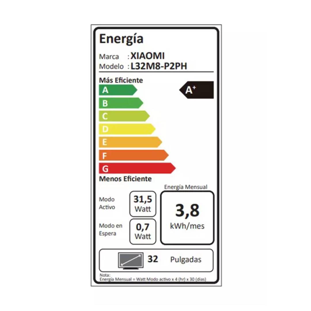 Smart TV Xiaomi TV A 32 - LED HD con Google TV