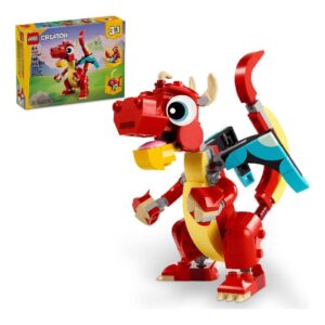 LEGO Creator 3 en 1: DRAGÓN ROJO 31145