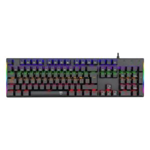 Teclado T-Dagger Naxos T-TGK310-RD - Sw. Red Español Rainbow